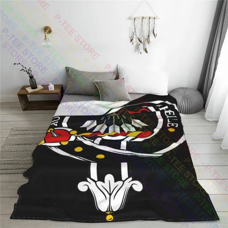 Bnwt Cameron Tartan Scottish Clan Scotland Family Name Blanket Thicken New Style For Sofa Bedroom