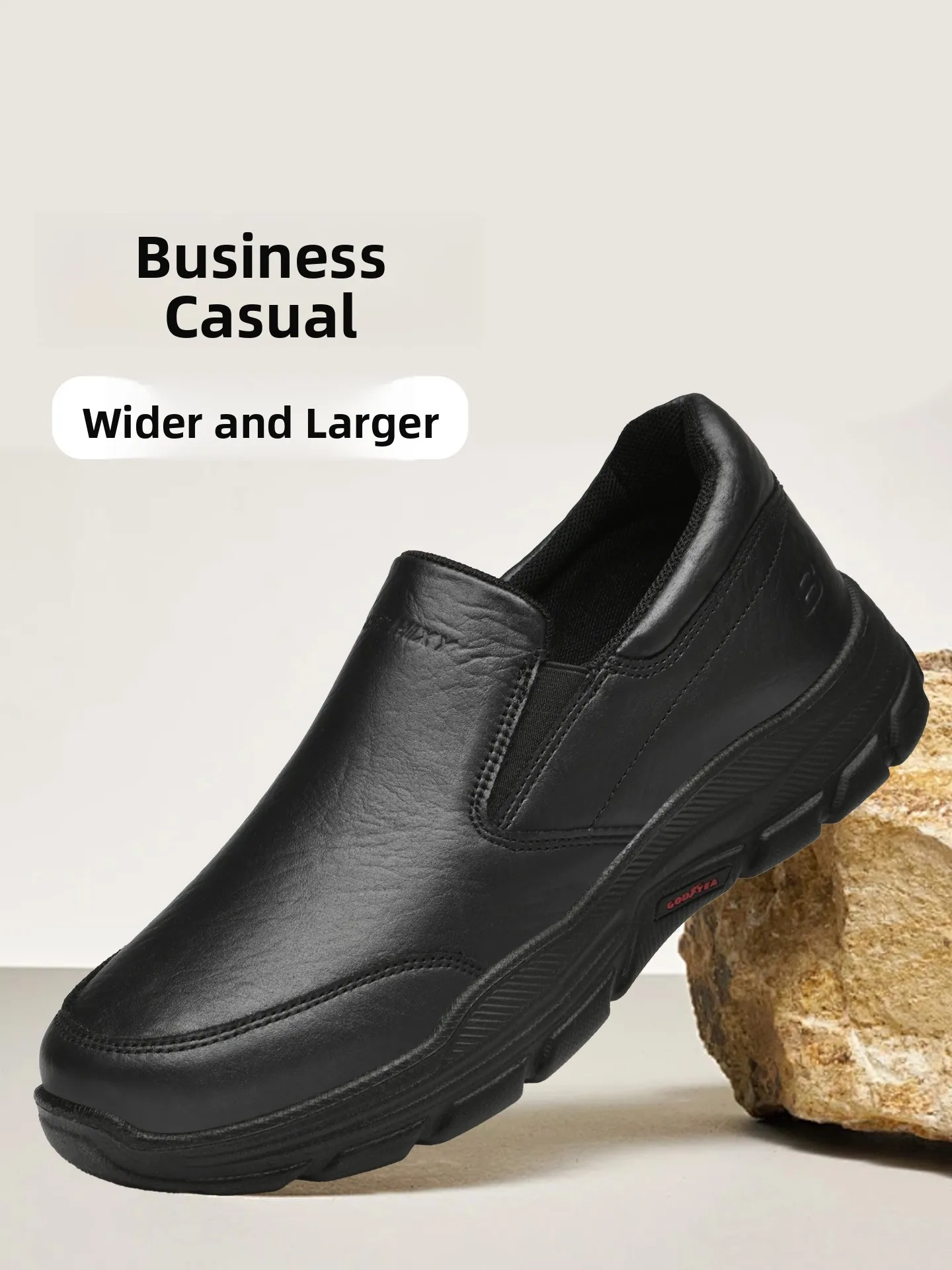 

Beijing Soft Bot Men's oes Leather Step Breathable Casual oes Spring Autumn Season Lightweight Comfortable Walking oes