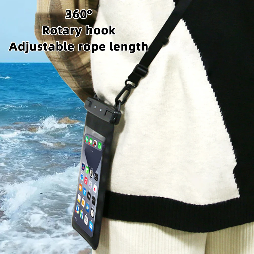 Caso de telefone impermeável universal celular saco seco acessórios móveis