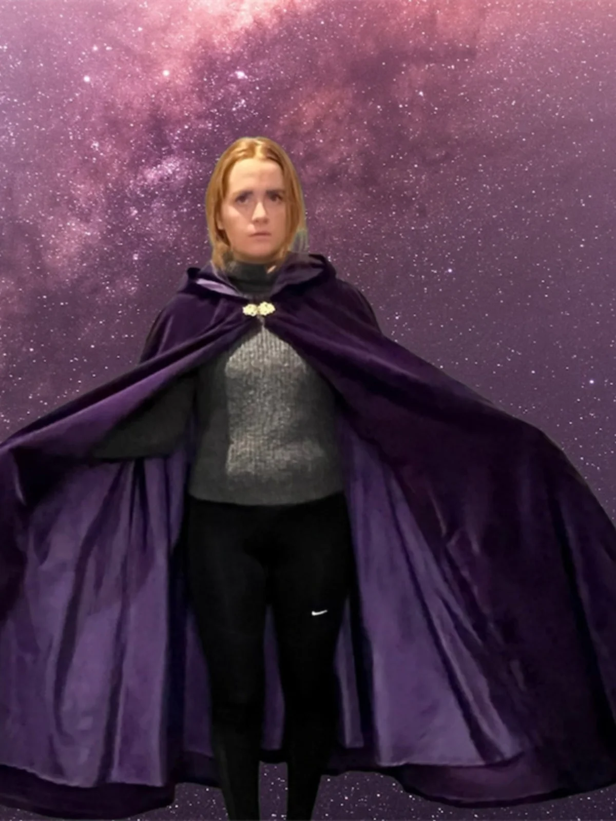 

Thiened Long Dr Coat Stage Costume Witch Robe loween Costume Role Play Spring Tour Warmth Outerwear Women's Faion