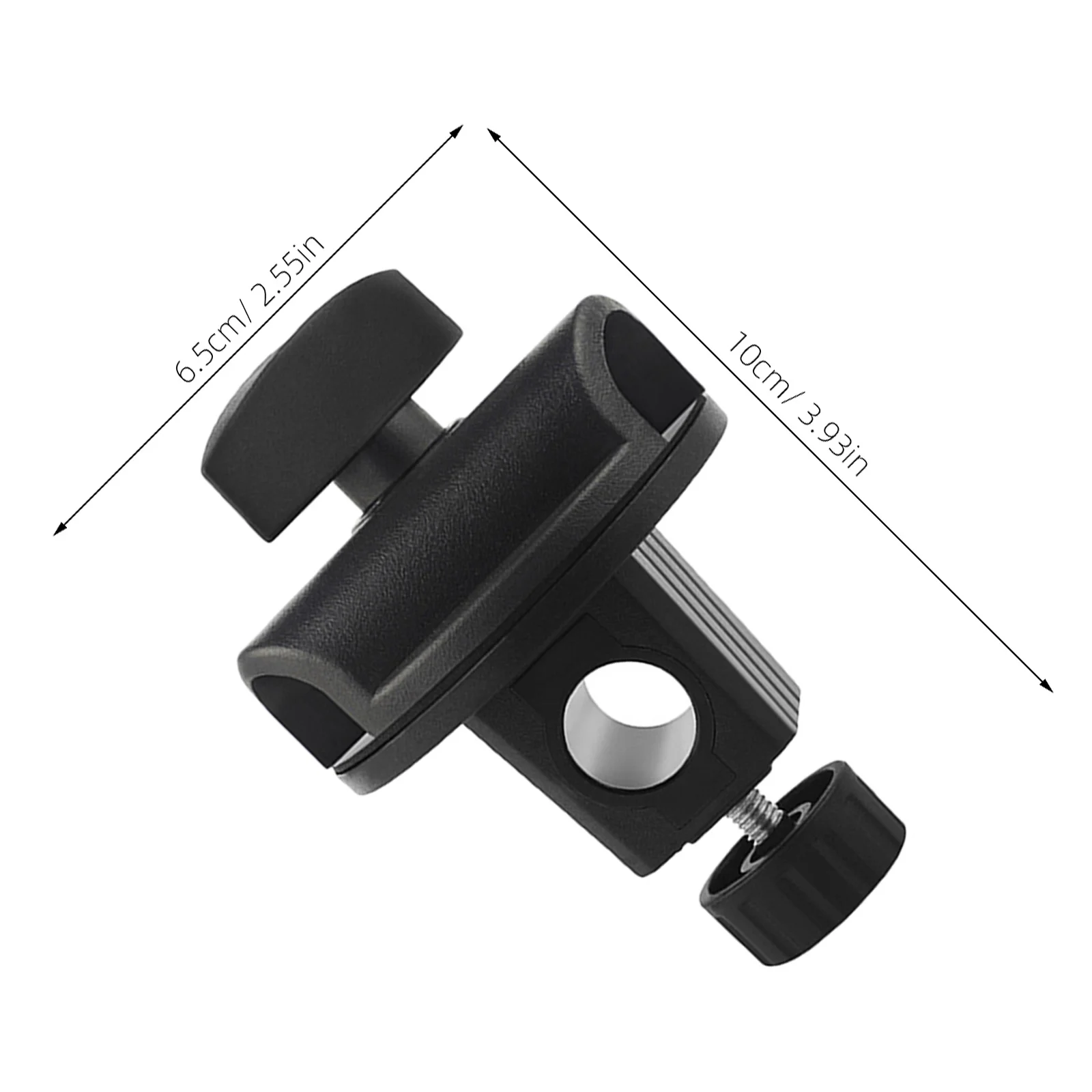 ميكروفون العارضة الذراع العالمي هيئة التصنيع العسكري بوم حامل قابل للتعديل قوس المشابك 15 مللي متر الأسود بودكاست معدات الملحقات