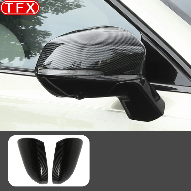 ل Haval جديد H6 4th Gen 2025 2026 تصفيف السيارة مرآة الرؤية الخلفية غطاء الغطاء الواقي عكس مرآة قذيفة اكسسوارات السيارات #6