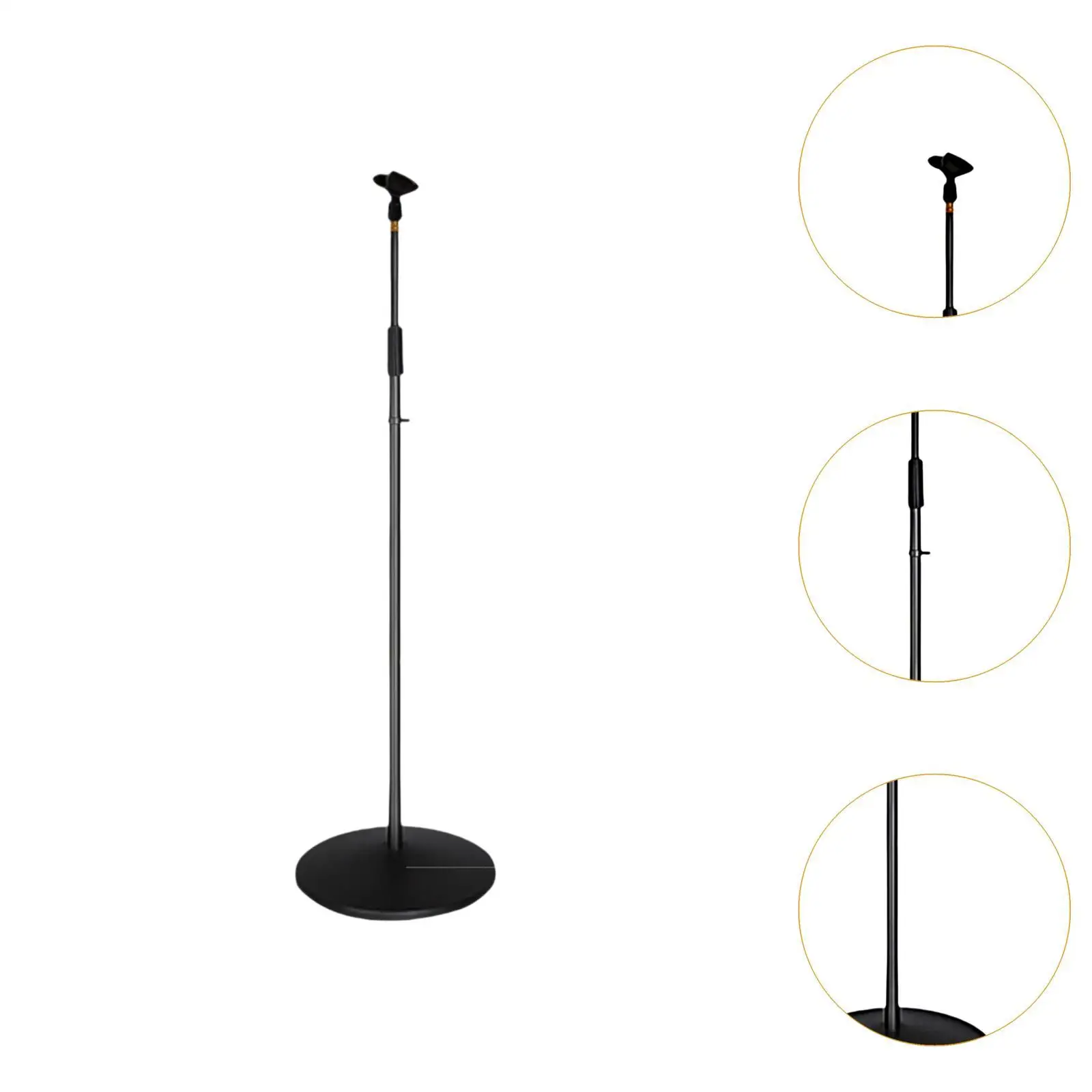 Подставка для микрофона, регулируемая высота, легко устанавливается, портативная, 31,5–70,8 дюйма