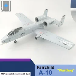 Micro Model A10 Dual 30mm Ducted Aircraft Remote Control Desktop Ornament Diy Fixed Wing Image Handmade Real Machine