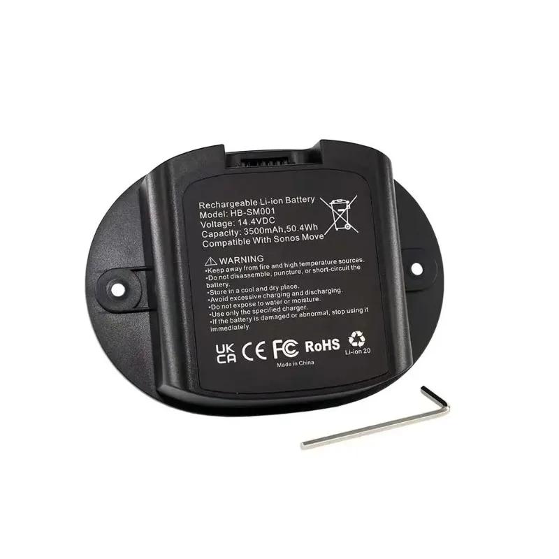 

3500mAh Bluetooth Speaker Battery For Move 2 Battery MOVE1US1 MOVE1US1BLK MOVE2US1/2US1BLK,111-00001 IP-03-6802-001