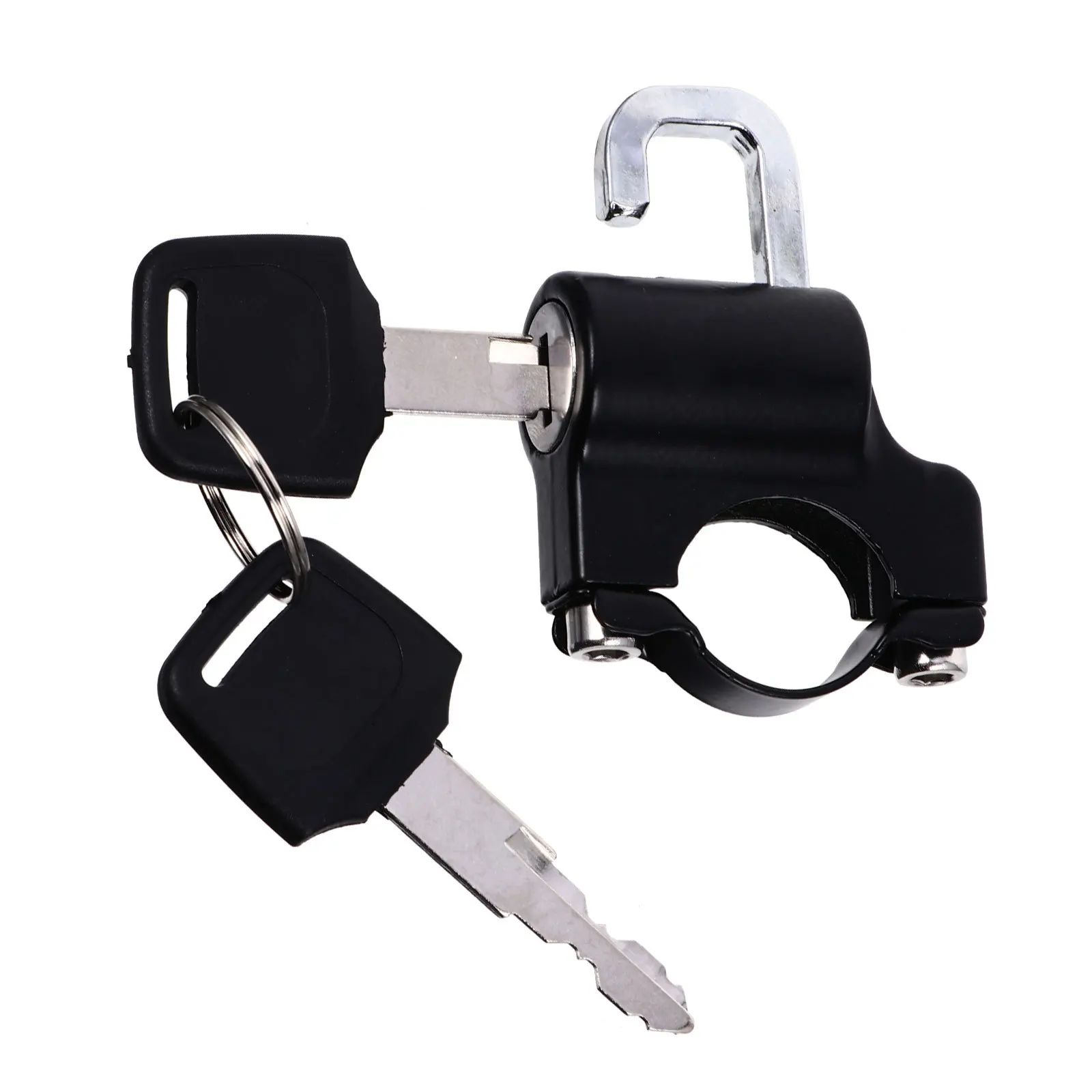 

Locks Anti-Theft Security Padlock for Handlebar Easy to Use Thickened Lock Cylinder Stable Cut-Resistant Performance