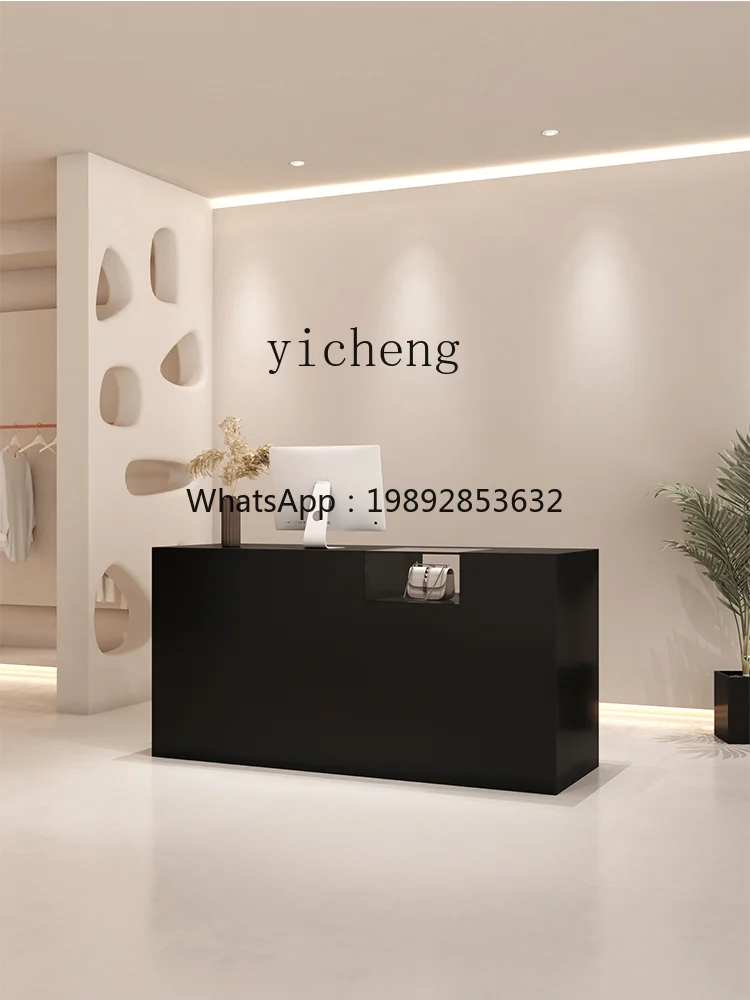 Simple Modern Cashier Clothing Store Women's Clothing Store Bar Beauty Salon Front Desk