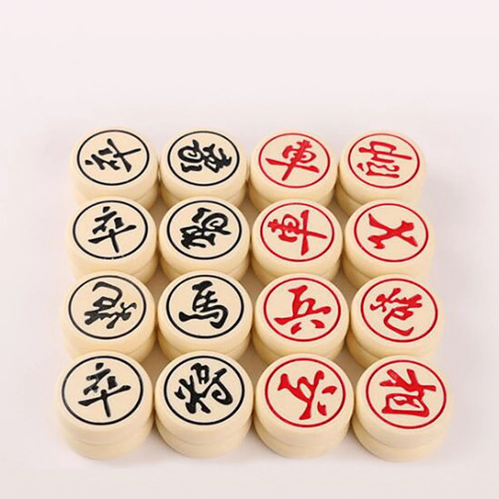 

3D Chinese Chess Resin High-End Educational Chess For Kids Adults Early Learning Stress Relief Lightweight