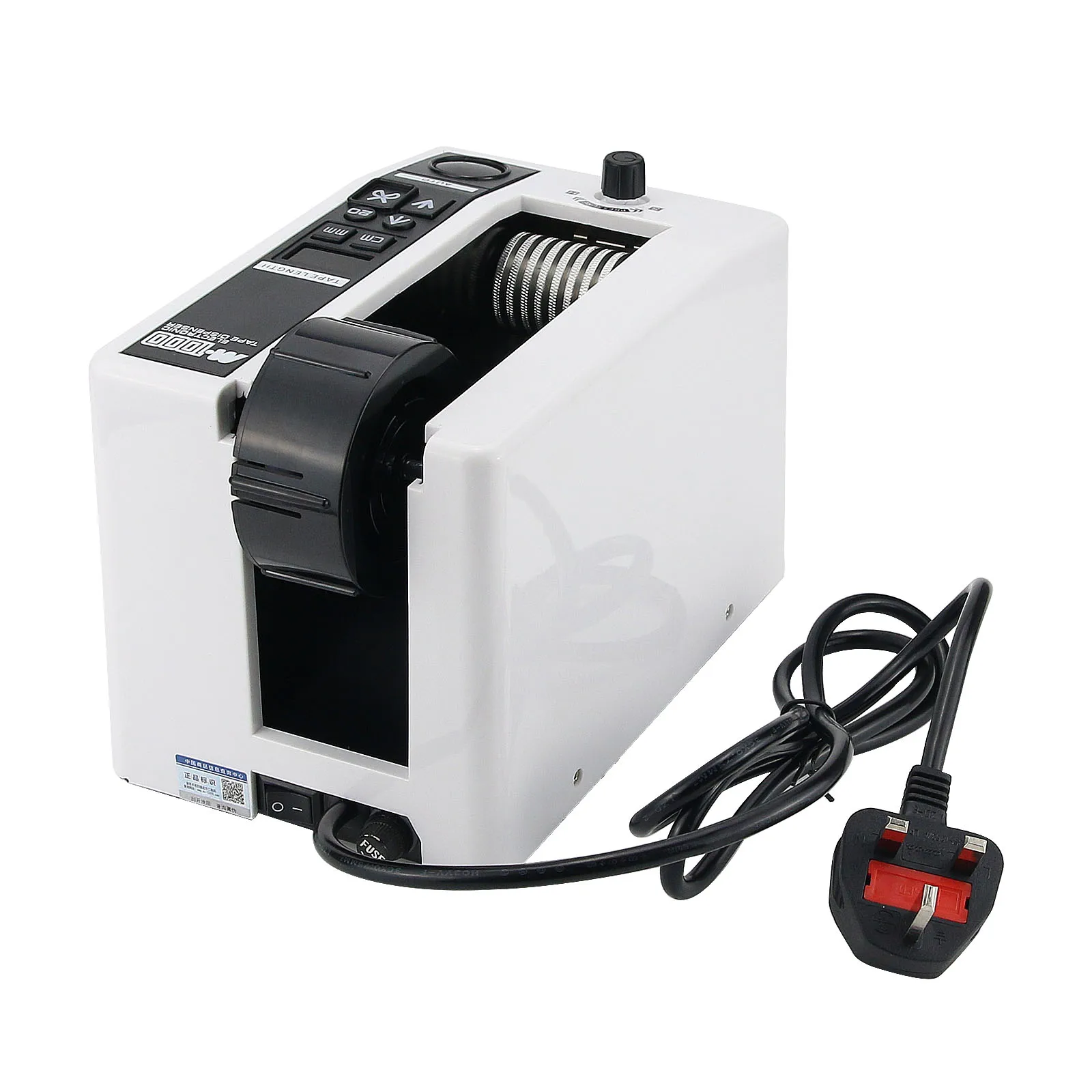 M-1000 20-999mm 18W Automatic Tape Dispenser Electric Adhesive Tape Cutter Cutting Machine
