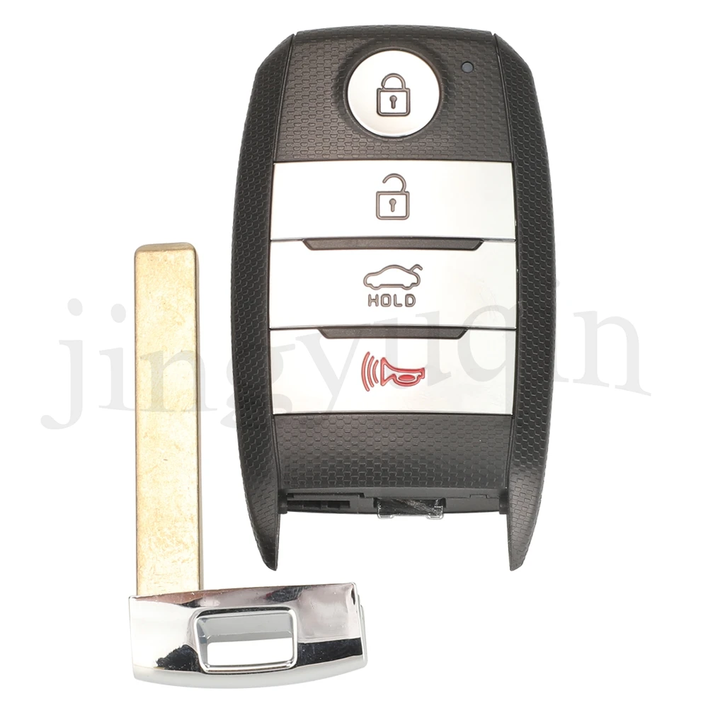 Jingyuqin New 5pcs 434MHZ ID47 Chip 95440-D4000 Keyless Remote Smart Car Key For Kia Optima 2016-2020 SY5JFFGE04 95440-D5000