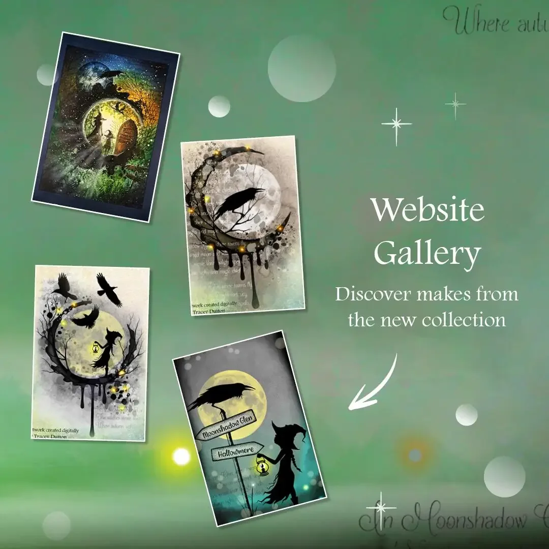 

Sep 2025 Halloween Witch Stamp Collection Stamp for DIY Scrapbook Paper Gift Card Craft Template Supplies Decoration