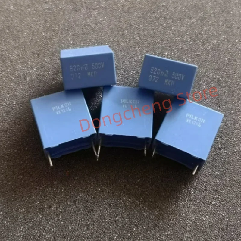 

10 шт./20 шт. оригинальный новый PILKOR BC MKP372 0,82 мкФ 500 В P15MM 824 820NF 824/500 В синий конденсатор пленки MKP 372 0,82 мкФ/500 В