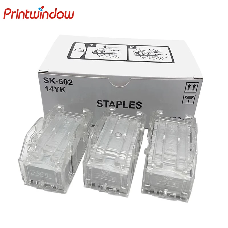 

SK-602 14YK Staple Cartridge for Konica Minolta bizhub 363 423 658 758 808 958 958e 1 Box of 3