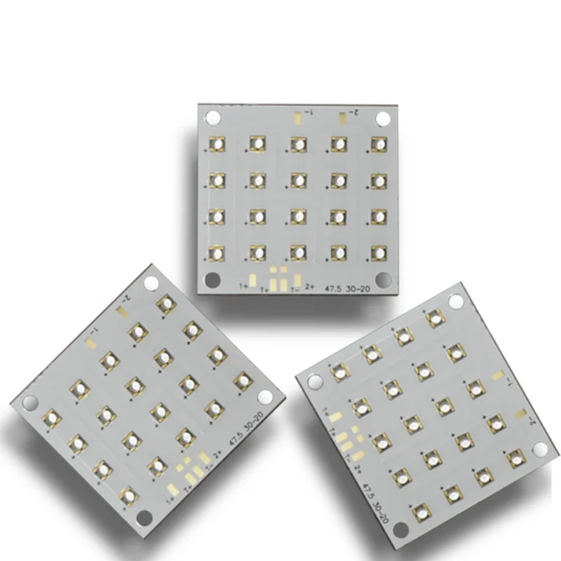 УФ-светодиодный модуль 60 Вт 365 нм 385 нм 395 нм 405 нм УФ-лампа для чернильного принтера