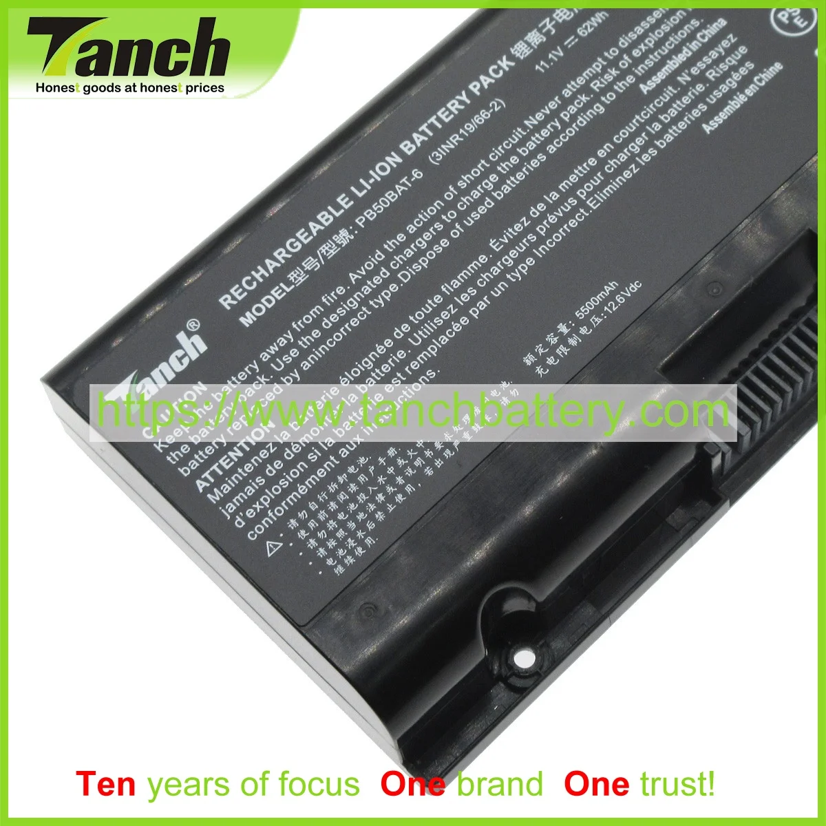 

Tanch Laptop Batteries for CLEVO PB50BAT-6 POWERSPEC 1720 NP8371 A7000-2020A1 (PB71EF-G) XMG Pro 15 CPB5S04 CPB5S01 NP8454