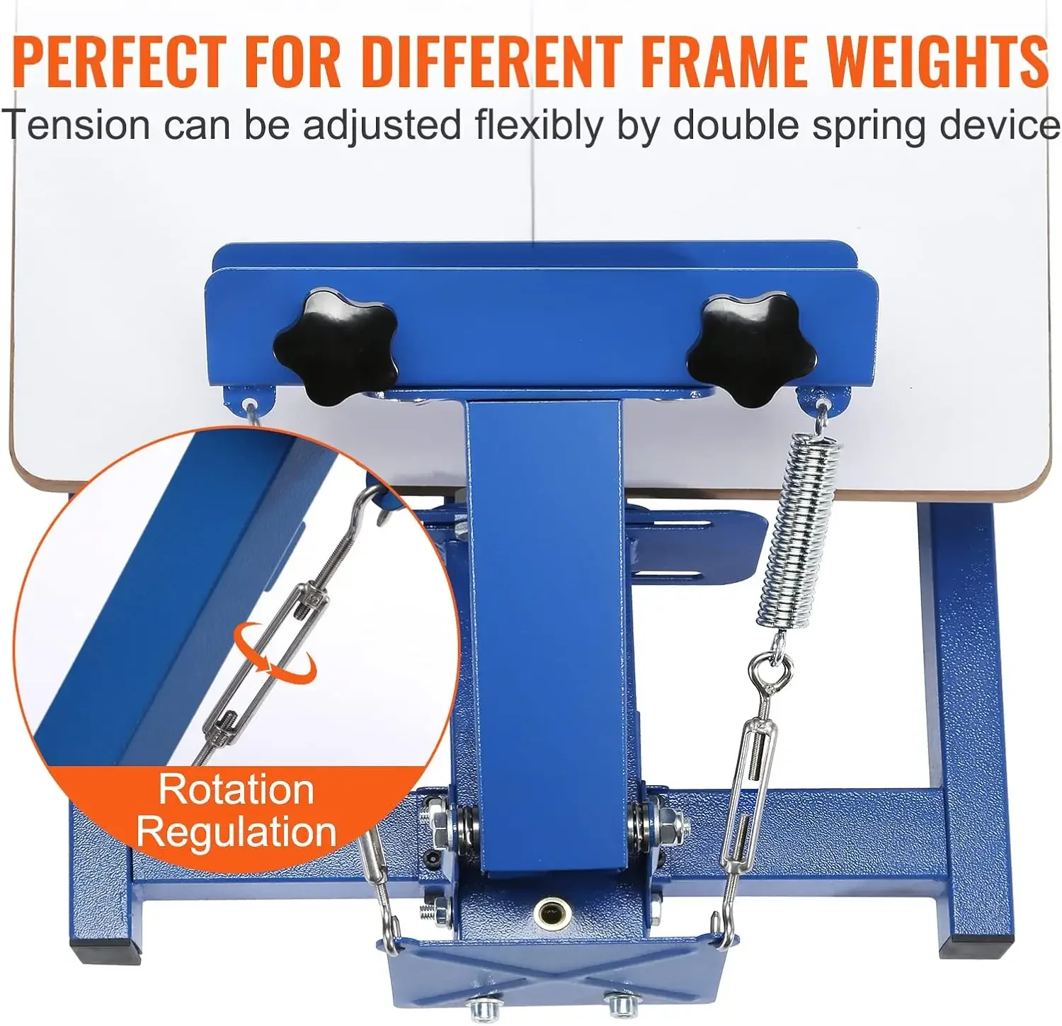 Screen Printing Machine,1Color1 Station Silk Screen Printing Press,21.2x17.7in/54x45cm Screen Printing Press
