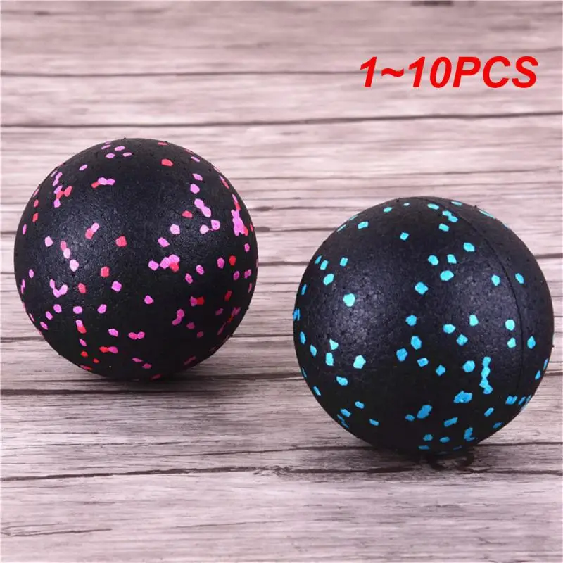 1~10PCS Fitness Ball Double Lacrosse Massage Ball Set Mobility Peanut Ball for Self-Myofascial Release Deep Tissue Yoga Gym Home