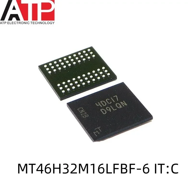 (1 piece) MT46H32M16LFBF-6 IT:C D9LQN MT46H32M16LFBF-6-IT:C FBGA-60 SDRAM Mobile LPDDR Memory IC 60-VFBGA (8x9) New and Original