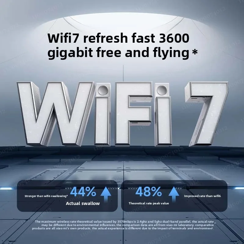 جهاز توجيه Xiaomi BE3600 WiFi 7 ثنائي النطاق Qualcomm رباعي النواة تسريع الألعاب 3570Mbps Dual WAN LAN Mesh Network مكرر VPN Mi #4
