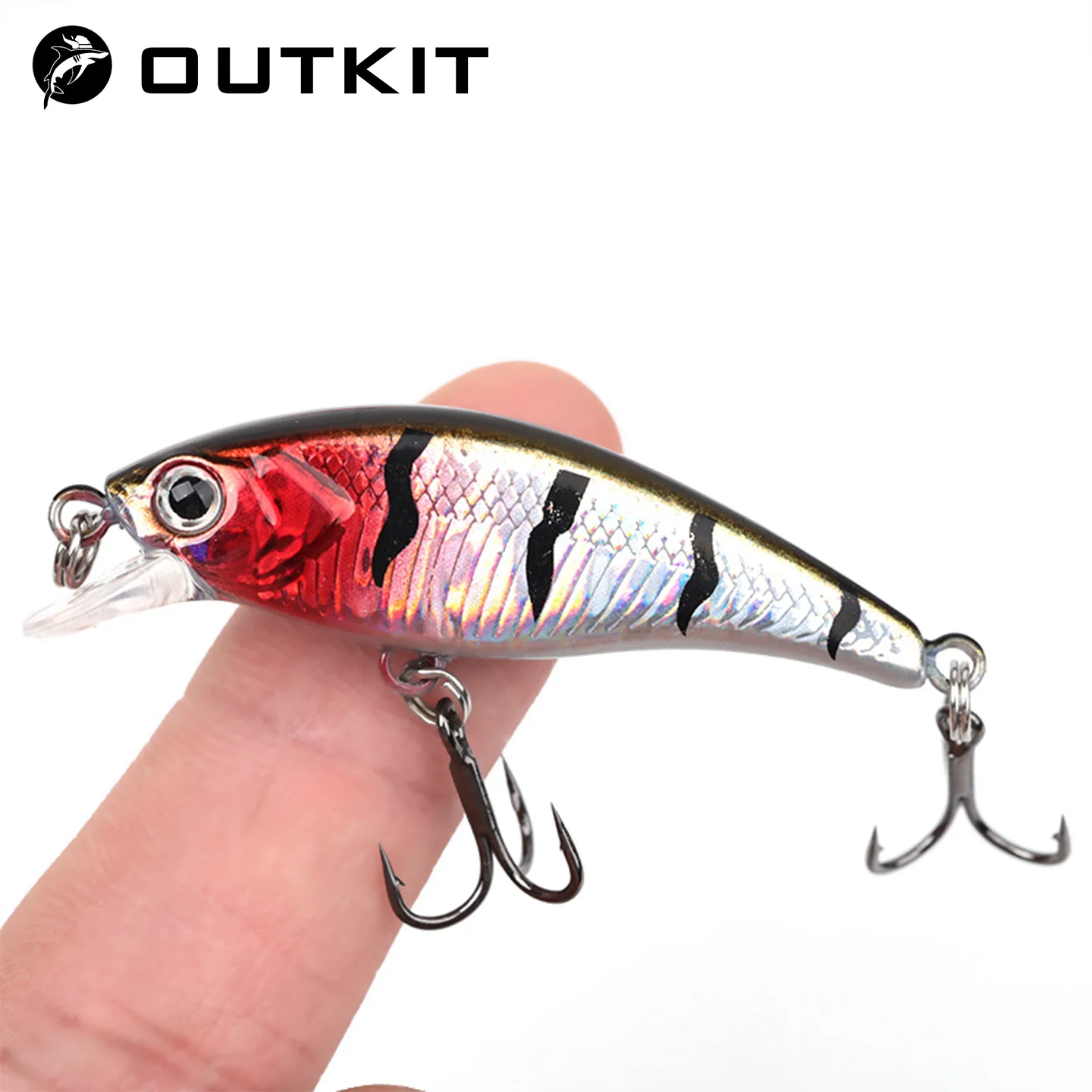 OUTKIT 2025 NEU Kommen Japanisches Design Sinking Minnow Kleine Köder Angeln Köder 4g 5 cm Mini Harten Köder für Barsch Forelle Bass