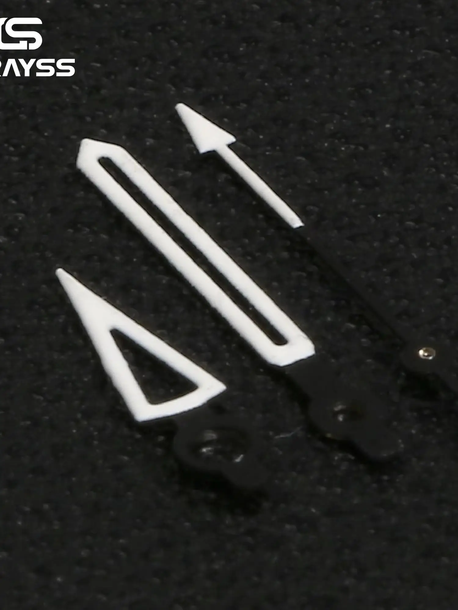 GRAYSS Zeigersatz, blaue, leuchtende Skelettzeiger für NH35/Miyota/VH31 Uhrwerk, DIY-Mod-Teile, mechanischer Uhrenersatz
