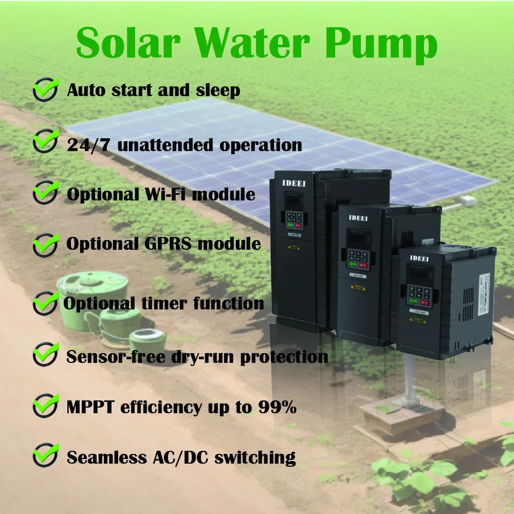 100PV 5.5kW Üç Fazlı 380V Güne - Solar Pump Inverter 5.5Kw Three Phase incelemesi ve fiyatı