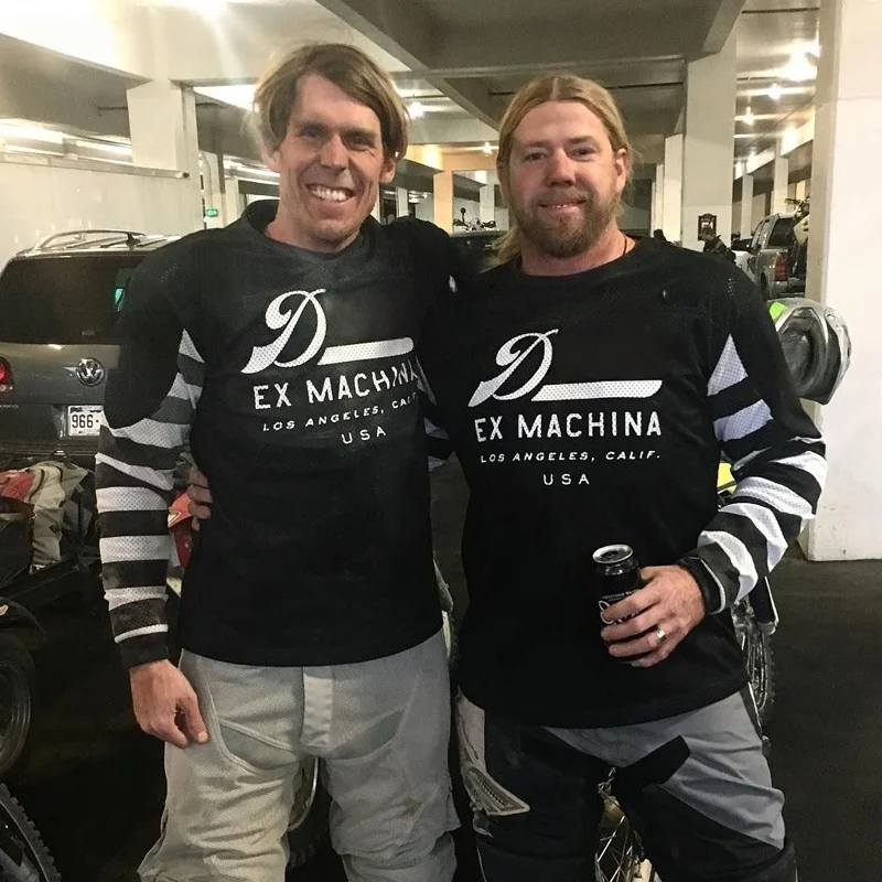 

New 3D Printed Retro Long-sleeved Motorcycle Suit Breathable Quick-drying Mountain Bike Motocross Suit Long-sleeved Riding Suit