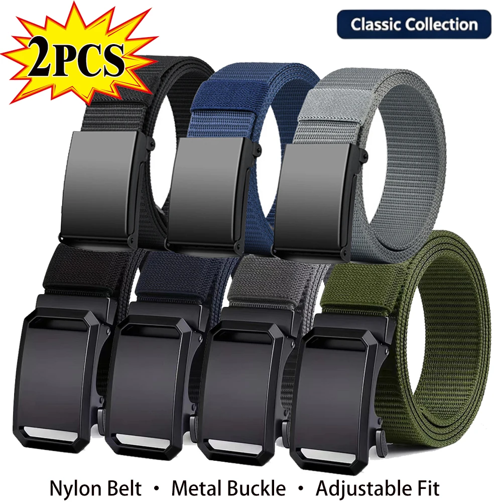 Men's Belt Outdoor Hunting Tactics Belt Multi Functional Buckle Nylon Belt High Quality Marine Corps Canvas Belt Sports Training