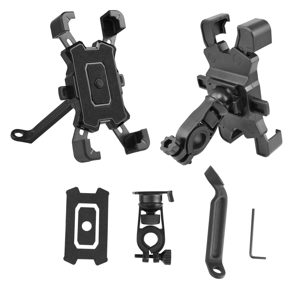 New Bicycle Phone Holder Bike Mount Stand Motocycle Phone Holder GPS Clip Cycling Bracket Adjustable  For iPhone Huawei Xiaomi