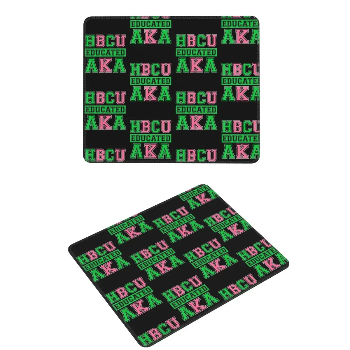 

HBCU Grad AKA Sorority Paraphernalia, HBCU Educated AKA Mouse Pad Computer Keyboard Mouse Mat Gaming PC Desk Mat Table Mats