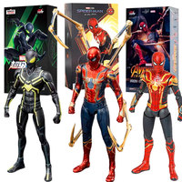 ZD Toy Super War Spider Man Action Doll, Avengers Iron Spider 2.0 1/10 Spider Man Series Children's Toy Gift, Home Decoration