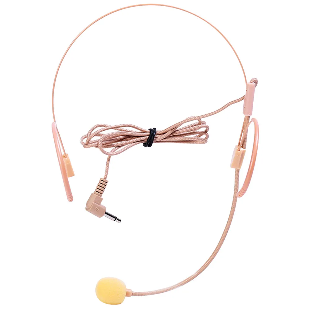 

Portable Headset for Singing Speaking Stage Performance Wired Travel Ear Mic Teachers Classroom Microphone For Teachers Guide