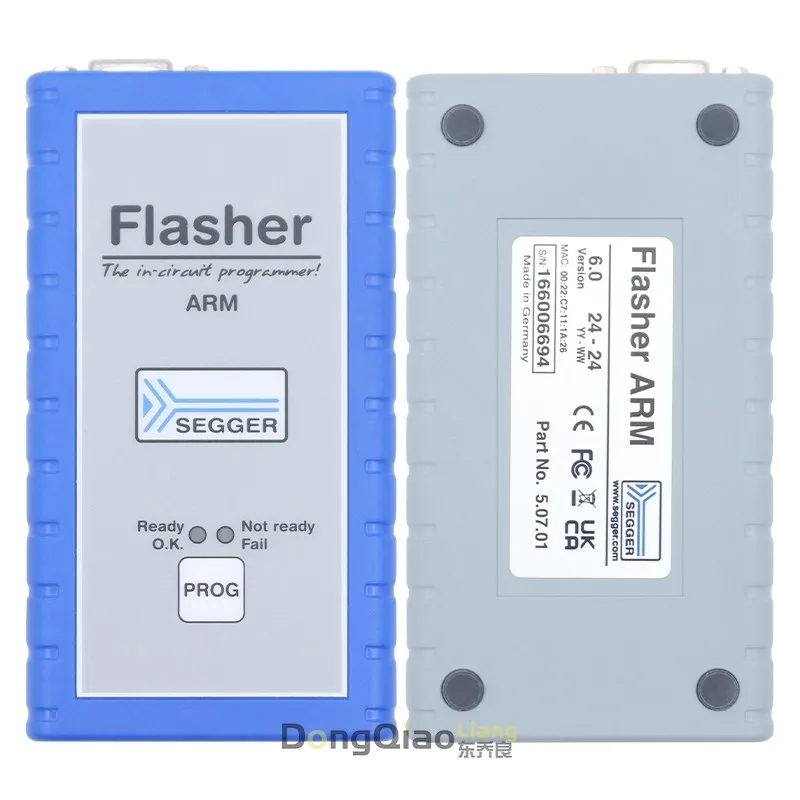 

Flasher ARM 5.07.01 SEGGER Специально предназначен для микроконтроллеров на базе Arm с on-chip и/или внешней флэш-памяти.