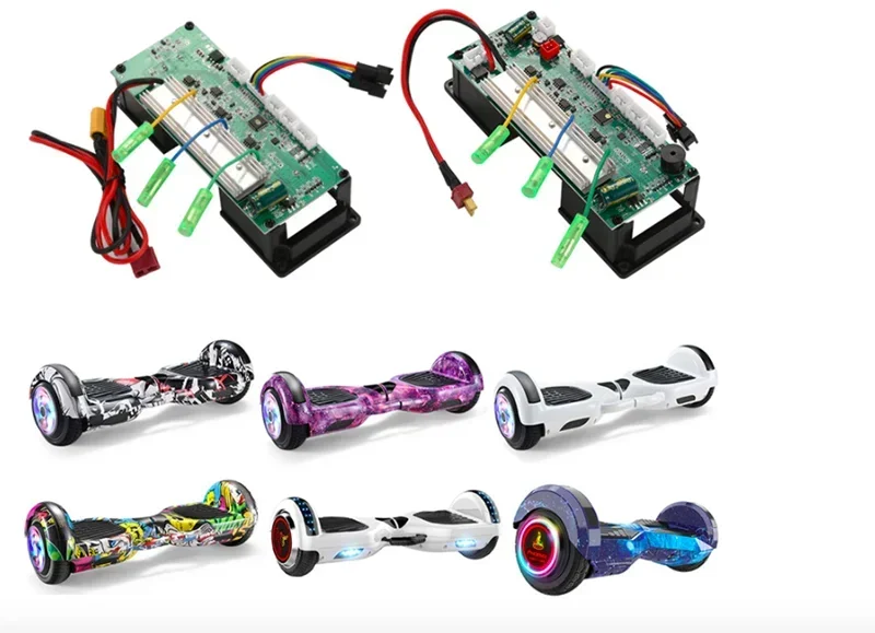 Imagem -04 - Sistema Duplo Elétrica Balanceamento Scooter Skate Hoverboard Motherboard Controller Control Board Universal Unidade Board Repair