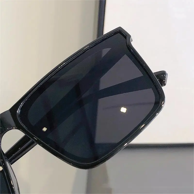 2024 Vintage Square Sunglasses Women Oversized Sun Glasses Men Retro Black Driving Glasses Shades Goggle UV400 Cycling Eyewear