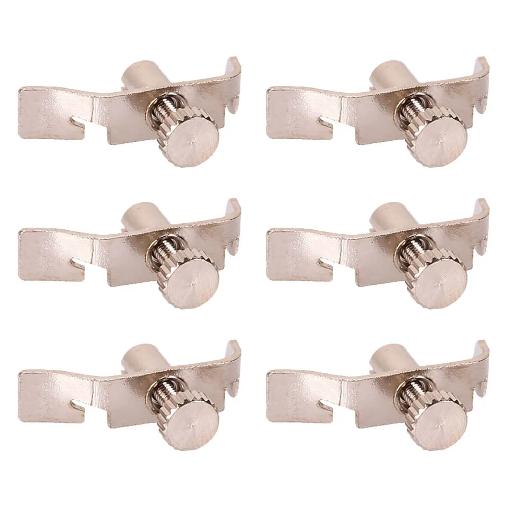 

6Pcs Erhu String Adjusters Stainless Steel Fine Tuners Durable Erhu String Tuning Tools Replacement Accessories