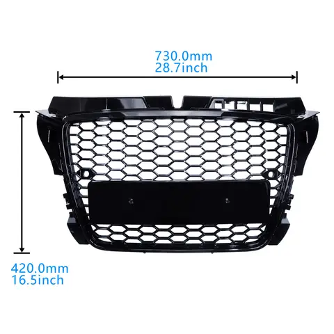 6 best sales audi a3 8p grill - №1