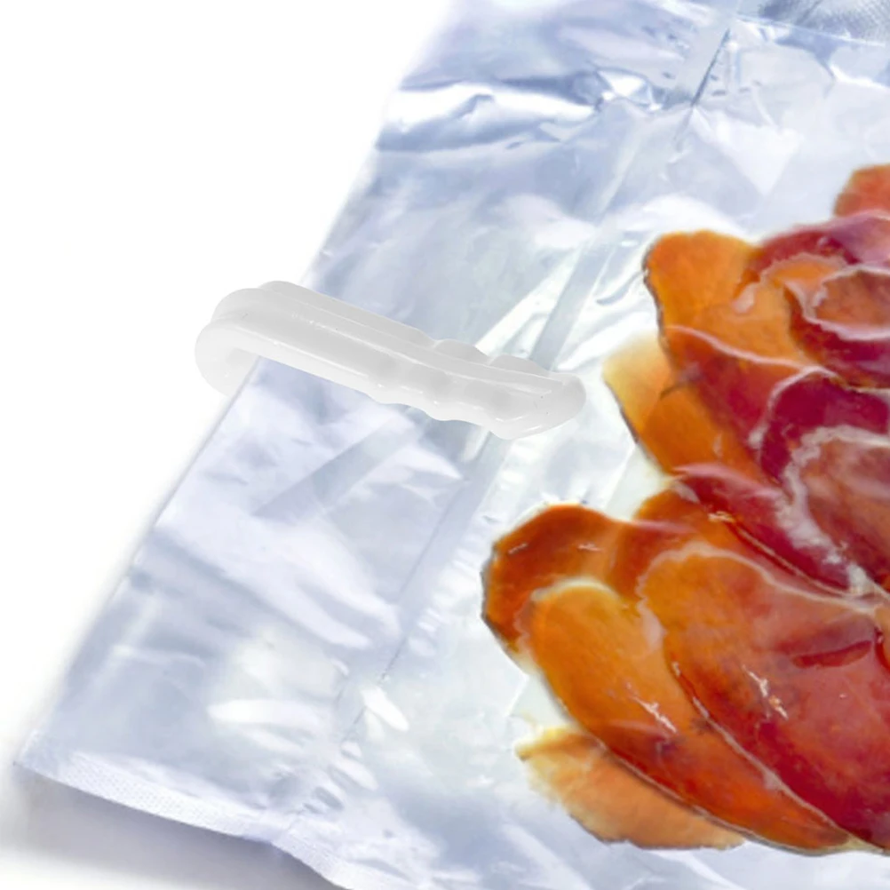 

20pcs Vacuum Compression Bags Sealing Clips for Clothes Storage Reusable Slide Design Plastic Sealer Sticks