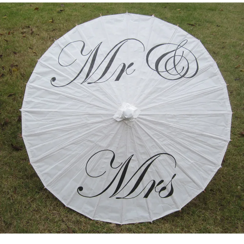 White Paper Umbrella Wedding Use Oiled Paper Umbrella ThankYou Sombrilla Parapluie Femme Regenschirm El Principito Parasol