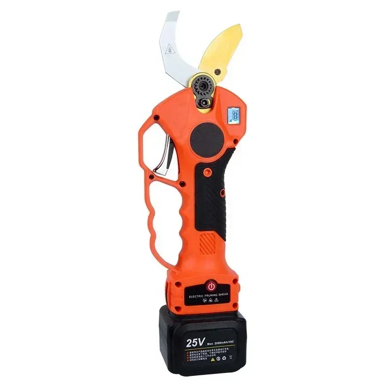 

Hot sell 40mm 25v cordless electric pruner electric pruning scissors professional vineyard electric pruning hedge trimmer