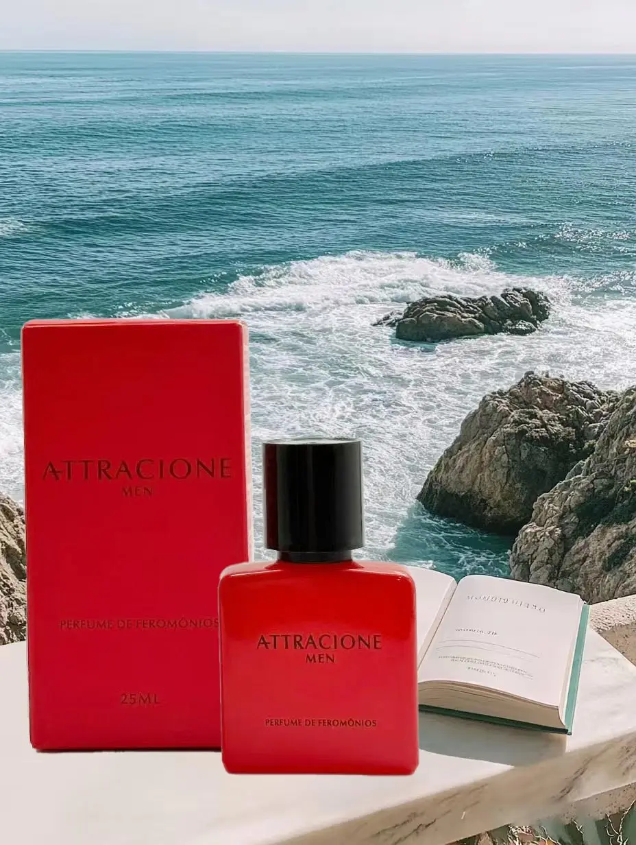 Parfum Pria Attracione (25ml/0.85oz), aroma unik dan faktor feromon, untuk kencan harian dan pertemuan sosial