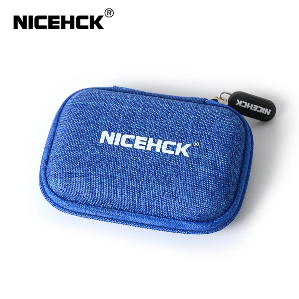 New Original NiceHCK In Ear Earphone Case Headphones Portable Storage Box Headset Accessories Storage Bag For /DB3/F3/M6