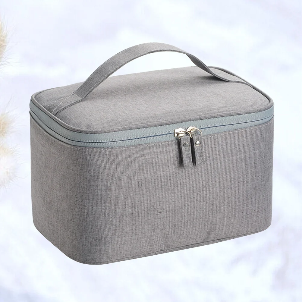 

Waterproof Bag Compact Travel Makeup Organizer For Toiletries Lipstick Toothbrush Facial Cleanser Gym Camping