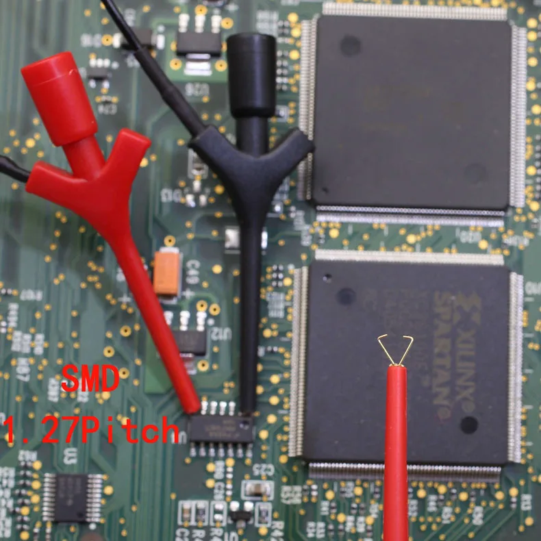 Multimeter Test Führt Kabel Tipps Sonde Spitze Haken Alligator Clips 4MM Gewinde 2MM Spitze Test Kabel Kit Für multimeter – Detail 14