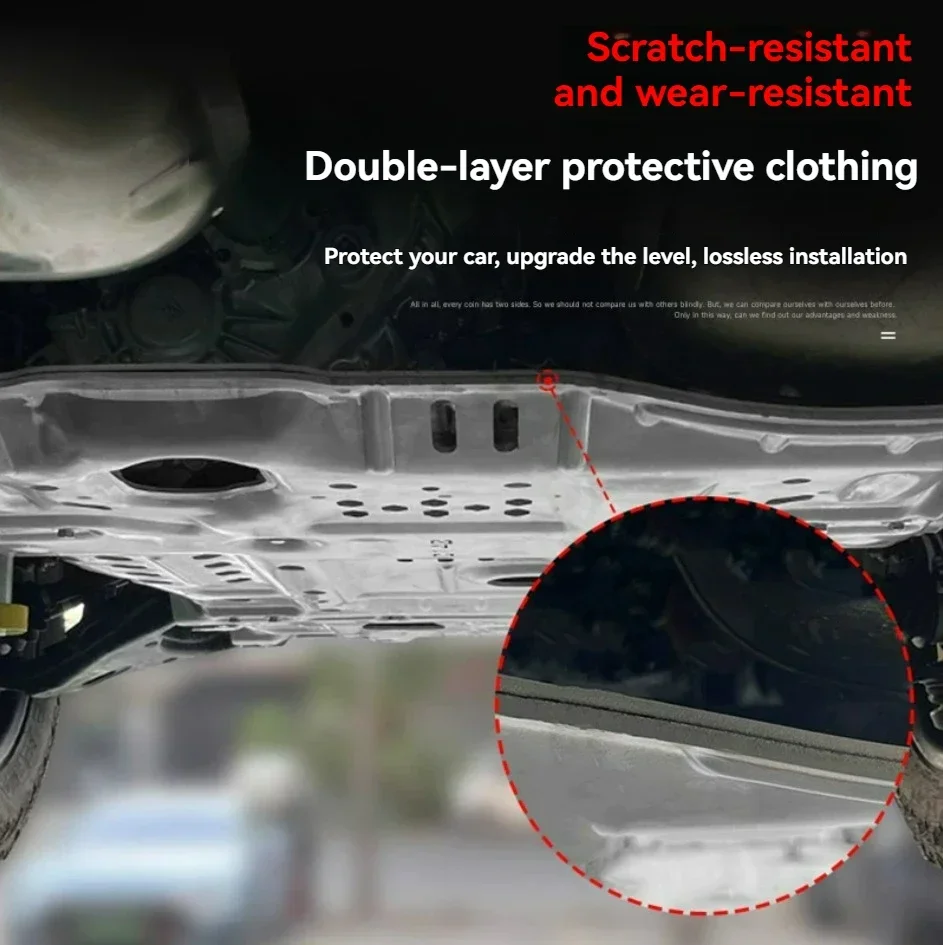 For Haval H9 2025 Chassis Guard Plate armor Engine Transfer case Aluminum-magnesium Alloy Cover Harvord Accessory