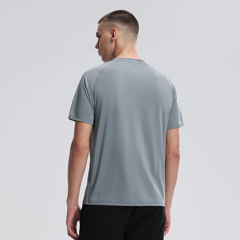 Men's Golf Training T-Shirt Quick Dry Lightweight Breathable Moisture Wicking Round Neck Short Sleeve