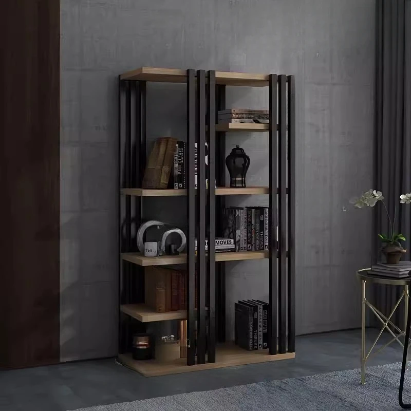 Living Room Iron Multi-Layer Floor Simple Storage Shelf Simple Bookcase Bedroom