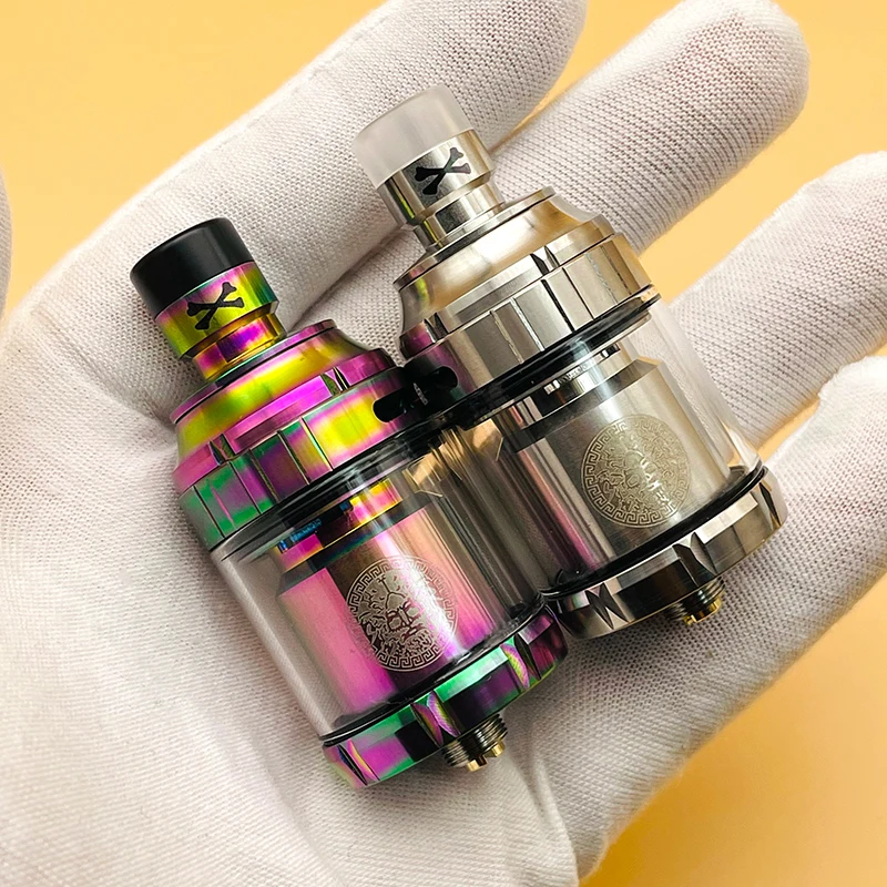 DSX bone X Style 810 طرف بالتنقيط من الفولاذ المقاوم للصدأ قطعة فم واسعة التجويف لـ zeus x rta TFV12 ملحقات خزان البخاخة الإلكترونية #6