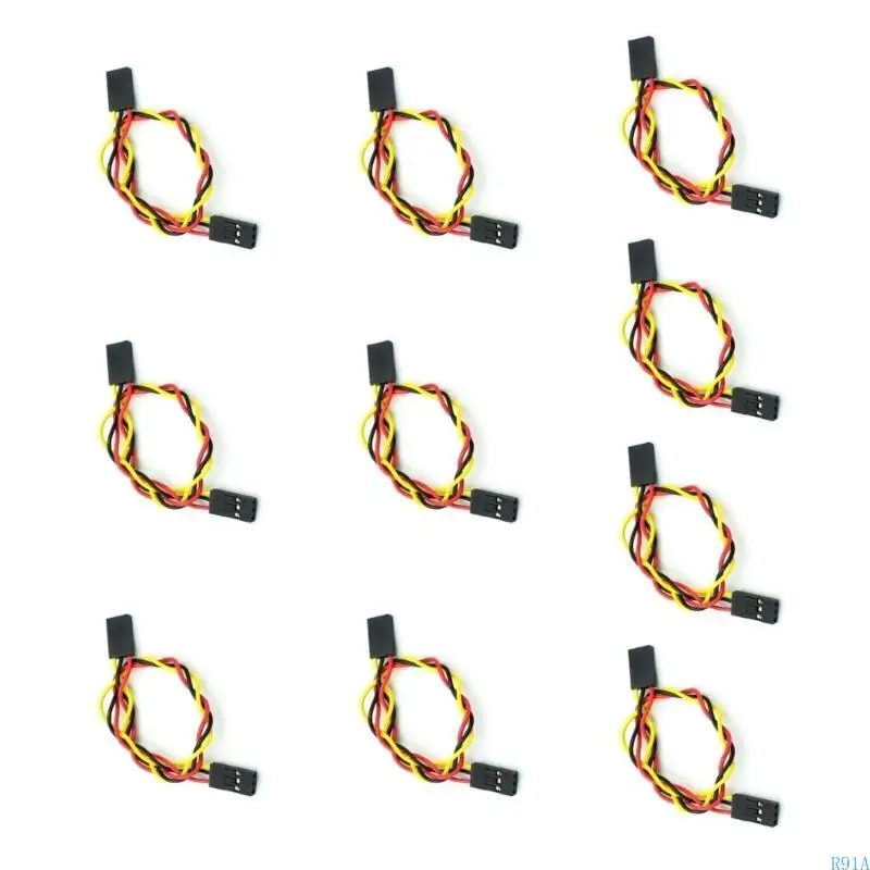 R91a 10pcs 2,54 мм разъемы Кабель Set 22AWG 3/4/6/8P для звуковых систем и энтузиастов электроники 20 см.
