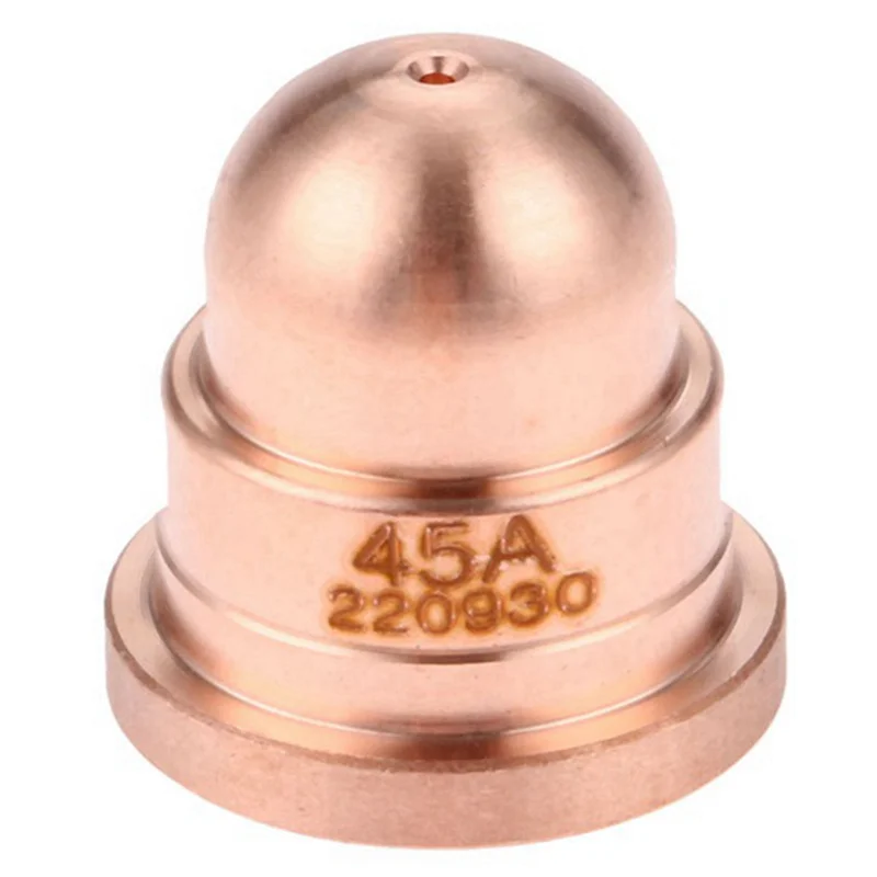 

AC88-60 Pcs 45A Nozzle 220930 Nozzle For Plasma Cutting Torch Consumables Fine Cut Processes Welding & Soldering Supplies